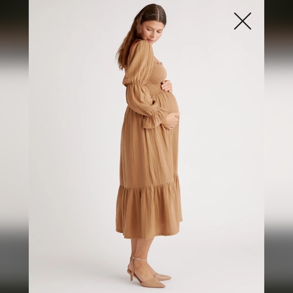 Organic Cotton Gauze Dress - Picture 5 of 11